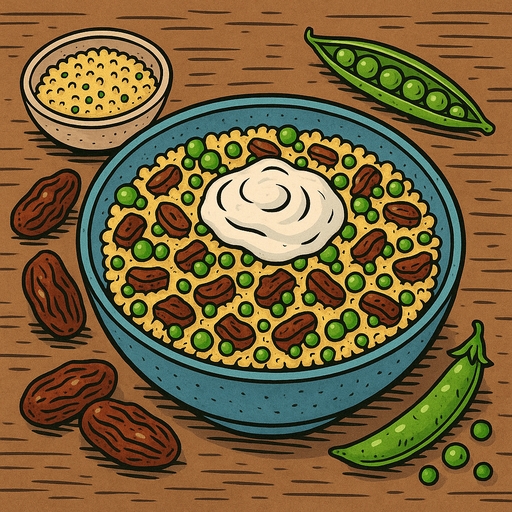 Foto von Couscous-Dattel-Salat