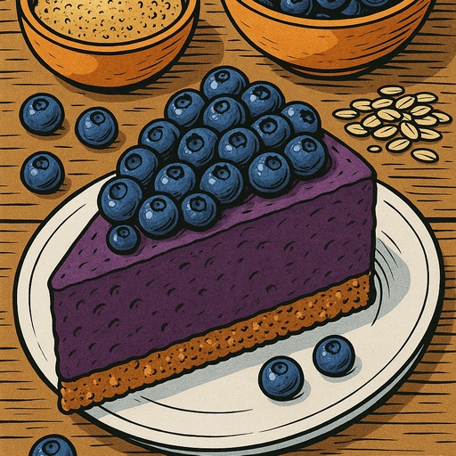 Foto von Blaubeer-Kuchen