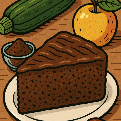 Foto von Zucchini Schokokuchen