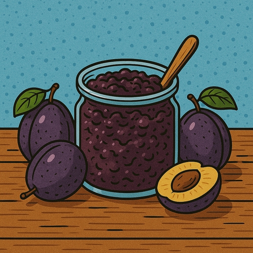 Foto von Pflaumenmus