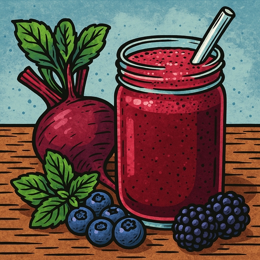 Foto von Rote Beete Smoothie